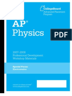 Physics Special Focus Electrostatics