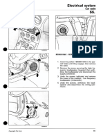 Fiat Barchetta: Electrical System