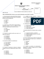 8 B Metabolismo Prueba Forma A