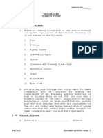 07/31/20 DESIGN NO. - SECTION 15410 Plumbing Piping Part 1 - General 1.01 Description of Work