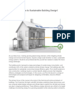 Welcome To Sustainable Building Design!