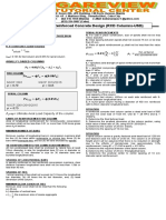 Review Module-Reinforced Concrete Design (RCD Columns-USD)