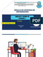 Analisis y Diseño de Sistemas