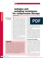 Bandages and Bandaging Techniques For Compression Therapy: Focus