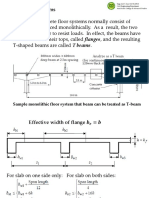 RCD Lesson 5 T Beams