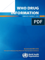 WHO Drug Info 35, V - 1-Eng