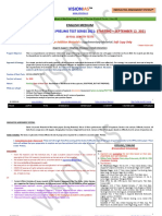 Vision: All India General Studies Prelims Test Series 2021