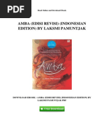 Amba Edisi Revisi Indonesian Edition by Laksmi Pamuntjak Download Ebook Amba Edisi Revisi Indonesian Edition by Laksmi Pamuntjak PDF Compress