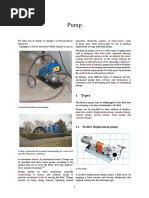 1 Types: 1.1 Positive Displacement Pump