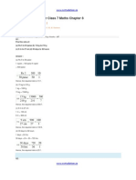 NCERT Solutions For Class 7 Maths Chapter 8