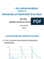 MICRO 2 Chapitre IV - Demande Et Elasticites D'un Bien - 0