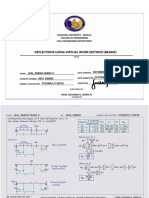 Deflections Using Virtual Work Method (Beams)