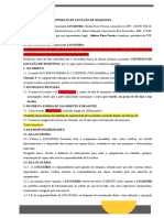 Contrato Modelo Locaçao