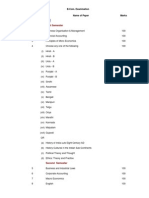 B Com Semester Syllabus