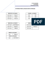 Agenda Finales Mayo