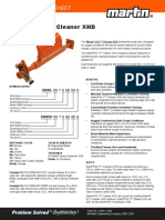 Martin QC1™ Cleaner XHD: Technical Data Sheet