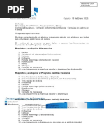 Lineamientos de Entrega de Documentos