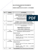 Cronograma de Actividades Procedimientos 2021-02