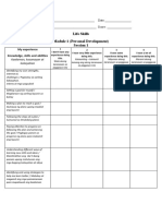 Life Skills Module 1 (Personal Development) Session 1