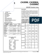 CA3096 Transistor Array