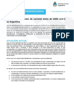 Alerta Brotes de COVID-19 y Casos de Delta