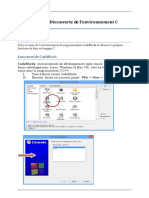 TP 1 Decouverte de Environnement C
