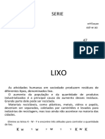 Meio Ambiente - Lixo e Reciclagem