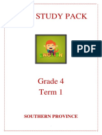 Self Study Pack: Southern Province