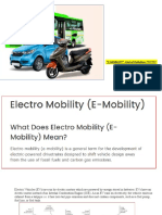 "E MOBILITY"-End of Pollution ???????