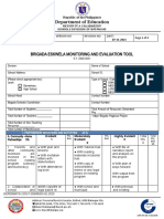 Department of Education: Brigada Eskwela Monitoring and Evaluation Tool