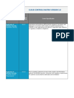 Cloud Controls Matrix Version 3.0: Control Domain Control Specification CCM V3.0 Control ID