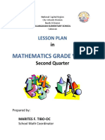 LP in Math Vi New Second Quarter (LRMDS)