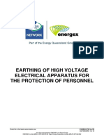 Earthing of High Voltage Electrical Apparatus For The Protection of Personnel