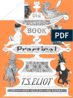 Old Possums Book of Practical Cats by T. S. Eliot Excerpt