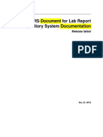 Mohamed Nor Abdullahi Srs Document For Lab Report Repository System - 2