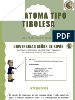 Bocatoma Tipo Tirolesa 1