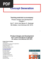 Concept Generation: Teaching Materials To Accompany