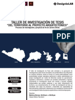 Taller de Investigación de Tesis - 2021 - DL