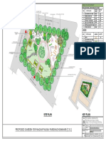 Proposed Garden For Nagar Palika Parishad Kumhari (C.G.) : Site Plan Key Plan