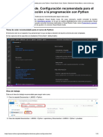 Configuración Recomendada Python