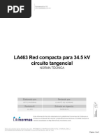 LA463 Red Compacta para 34.5 KV