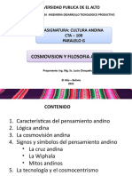 Cosmovision y Filosofia Andina