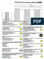 Sinalização de Trânsito - P1