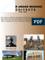 Pritzker Award Architects