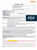 Assignment 1-Report Structure Guide