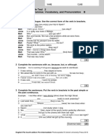 File Test 2 Grammar, Vocabulary, and Pronunciation B