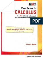 GRB Sameer Bansal Calculus