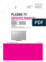 Plasma TV: Service Manual