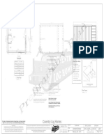 Coventry Log Homes: Foundation Plan