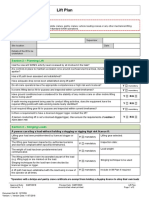 Lift Plan Permit Form